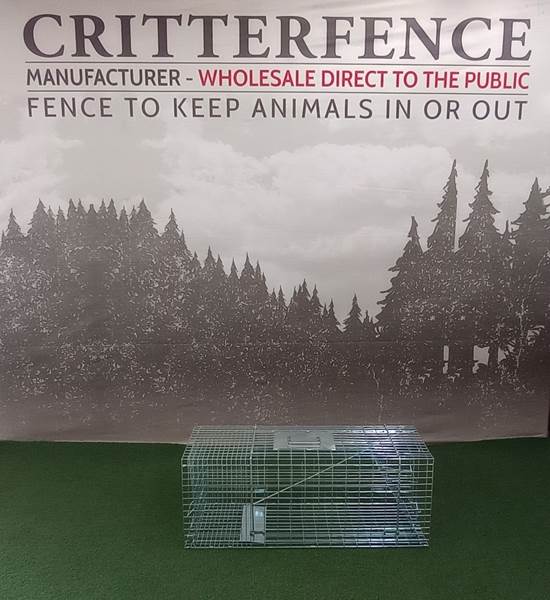 Critterfence Animal Safe Trap NEW - 680332612364