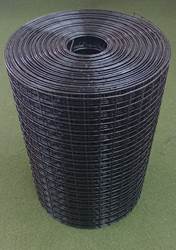 Critterfence Welded Wire Marine Mesh Black Steel 1.5 Inch Square 2 x 150  Critterfence Welded Wire Marine Mesh Black Steel 1.5 Inch Square 2x150 