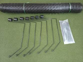 Fence Kit Retrofit 3 No-Climb (Round 1 5/8 Posts) Fence Kit Retrofit 3 No-Climb (Round 1 5/8 Posts)