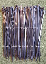 14 inch fence ties self locking